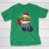 Minnesota Timberwolves Christmas Baby Yoda Star Wars Funny Happy NBA T-Shirt