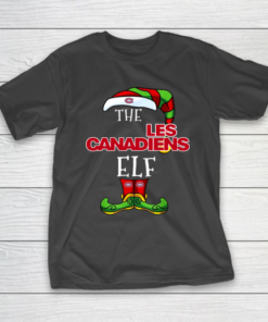 Montreal Canadiens Christmas ELF Funny NHL T-Shirt