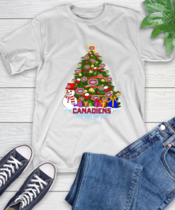 Montreal Canadiens Merry Christmas NHL Hockey Sports T-Shirt Montreal Canadiens Merry Christmas NHL Hockey Sports T-Shirt