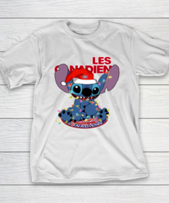 Montreal Canadiens NHL Hockey noel stitch Christmas T-Shirt Montreal Canadiens NHL Hockey noel stitch Christmas T-Shirt