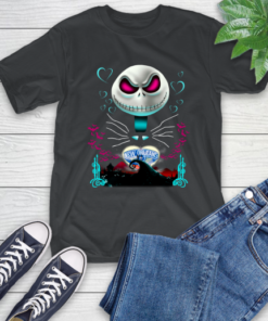 NBA New Orleans Pelicans Jack Skellington Sally The Nightmare Before Christmas Basketball Sports_000 T-Shirt