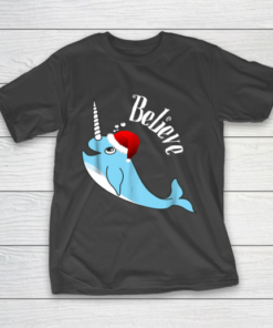 Narwhal Christmas Shirt Cute Unicorn T-Shirt
