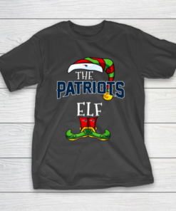 New England Patriots Christmas ELF Funny NFL T-Shirt