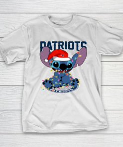 New England Patriots NFL Football noel stitch Christmas T-Shirt New England Patriots NFL Football noel stitch Christmas T-Shirt