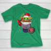 New Jersey Devils Christmas Baby Yoda Star Wars Funny Happy NHL T-Shirt