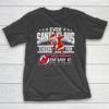 New Jersey Devils Even Santa Claus Cheers For Christmas NHL T-Shirt