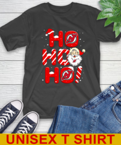 New Jersey Devils NHL Hockey Ho Ho Ho Santa Claus Merry Christmas Shirt T-Shirt