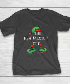 New Mexico Christmas Elf Group Matching Family T-Shirt