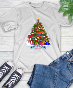 New Orleans Pelicans Merry Christmas NBA Basketball Sports T-Shirt New Orleans Pelicans Merry Christmas NBA Basketball Sports T-Shirt