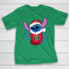 New Orleans Saints Christmas Stitch In The Sock Funny Disney NFL T-Shirt