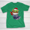 New York Giants Christmas Baby Yoda Star Wars Funny Happy NFL T-Shirt