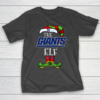 New York Giants Christmas ELF Funny NFL T-Shirt