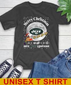 New York Jets Merry Christmas To All And To Jets A Good Season NFL Football Sports T-Shirt