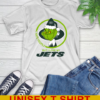 New York Jets NFL Christmas Grinch I Hate People But I Love My Favorite Football Team T-Shirt