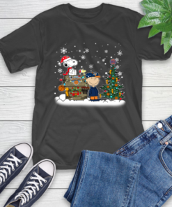 New York Knicks NBA Basketball Christmas The Peanuts Movie Snoopy Championship T-Shirt