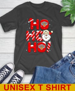 New York Knicks NBA Basketball Ho Ho Ho Santa Claus Merry Christmas Shirt T-Shirt