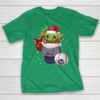 New York Mets Christmas Baby Yoda Star Wars Funny Happy MLB T-Shirt