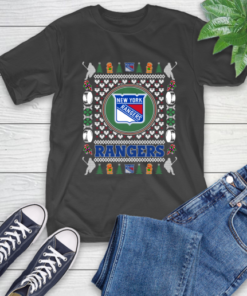 New York Rangers Merry Christmas NHL Hockey Loyal Fan Ugly Shirt