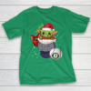 Oakland Athletics Christmas Baby Yoda Star Wars Funny Happy MLB T-Shirt