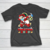 Oakland Athletics Funny Santa Claus Dabbing Christmas 2020 MLB T-Shirt