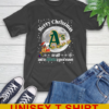 Oakland Athletics Merry Christmas To All And To Athletics A Good Season MLB Baseball Sports T-Shirt