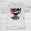 Oakland Raiders NFL Football noel stitch Christmas T-Shirt