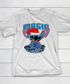 Orlando Magic NBA noel stitch Basketball Christmas T-Shirt Orlando Magic NBA noel stitch Basketball Christmas T-Shirt