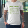 Pea Salad Nutrition Fact Funny Thanksgiving Christmas T-Shirt
