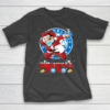 Philadelphia 76ers Funny Santa Claus Dabbing Christmas 2020 NBA T-Shirt