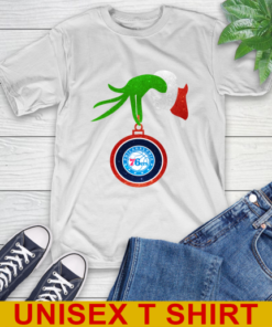 Philadelphia 76ers Grinch Merry Christmas NBA Basketball T-Shirt Philadelphia 76ers Grinch Merry Christmas NBA Basketball T-Shirt