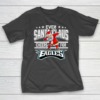 Philadelphia Eagles Even Santa Claus Cheers For Christmas NFL T-Shirt