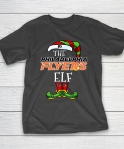 Philadelphia Flyers Christmas ELF Funny NHL T-Shirt