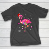 Pink Flamingo Christmas T-Shirt