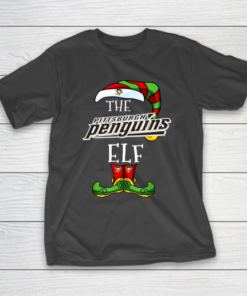 Pittsburgh Penguins Christmas ELF Funny NHL T-Shirt