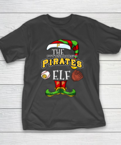 Pittsburgh Pirates Christmas ELF Funny MLB T-Shirt