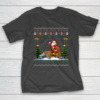 Platypus Ugly Xmas Gift Santa Riding Platypus Christmas T-Shirt