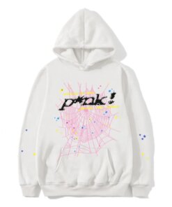 Pnk Sp5der Black Logo Hoodie  Get Up to 30 Discount