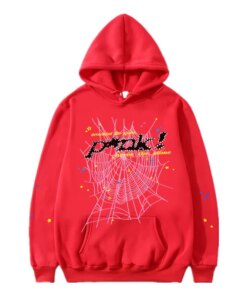 Pnk Sp5der Red Hoodie  Get Up to 30 Discount  Shop Now