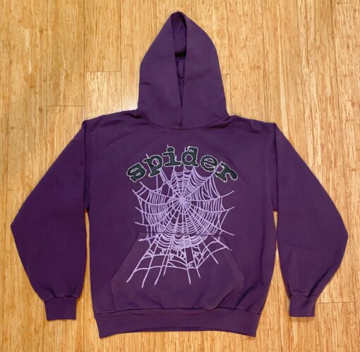 Purple Sp5der Hoodie  Get Upto 30 OFF  Limited Stocks