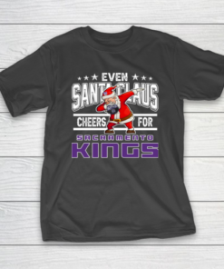 Sacramento Kings Even Santa Claus Cheers For Christmas NBA T-Shirt