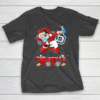 San Antonio Spurs Funny Santa Claus Dabbing Christmas 2020 NBA T-Shirt