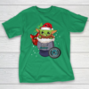 San Jose Sharks Christmas Baby Yoda Star Wars Funny Happy NHL T-Shirt