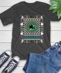 San Jose Sharks Merry Christmas NHL Hockey Loyal Fan Ugly Shirt