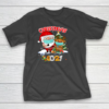Santa Claus Vaccinated Xmas Lights Merry Christmas 2021 T-Shirt