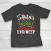 Santa s Favorite Electrical Engineer Santa Hat Christmas T-Shirt