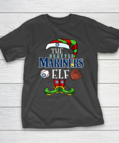Seattle Mariners Christmas ELF Funny MLB T-Shirt