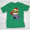 Seattle Seahawks Christmas Baby Yoda Star Wars Funny Happy NFL T-Shirt