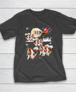 Sheltie Reindeer Christmas Nice Dog T-Shirt
