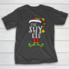 Shy Elf Family Matching Christmas Group Funny Pajama T-Shirt