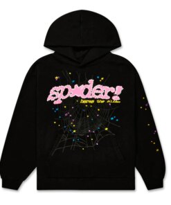 Sp5der Black PNk V2 Hoodie  Get Upto 30 Discount